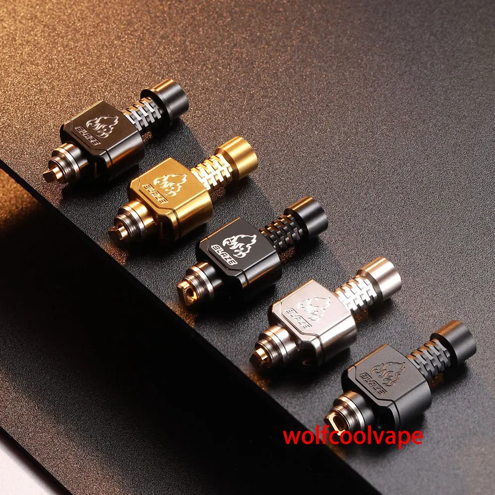 

Wolfcoolvape ThunderHead Creations Blaze RBA Bridge 316SS RBA VAPE Bridge for BB / Billet / Boro 3.0 / 2.5 / 2.0 / 1.2mm