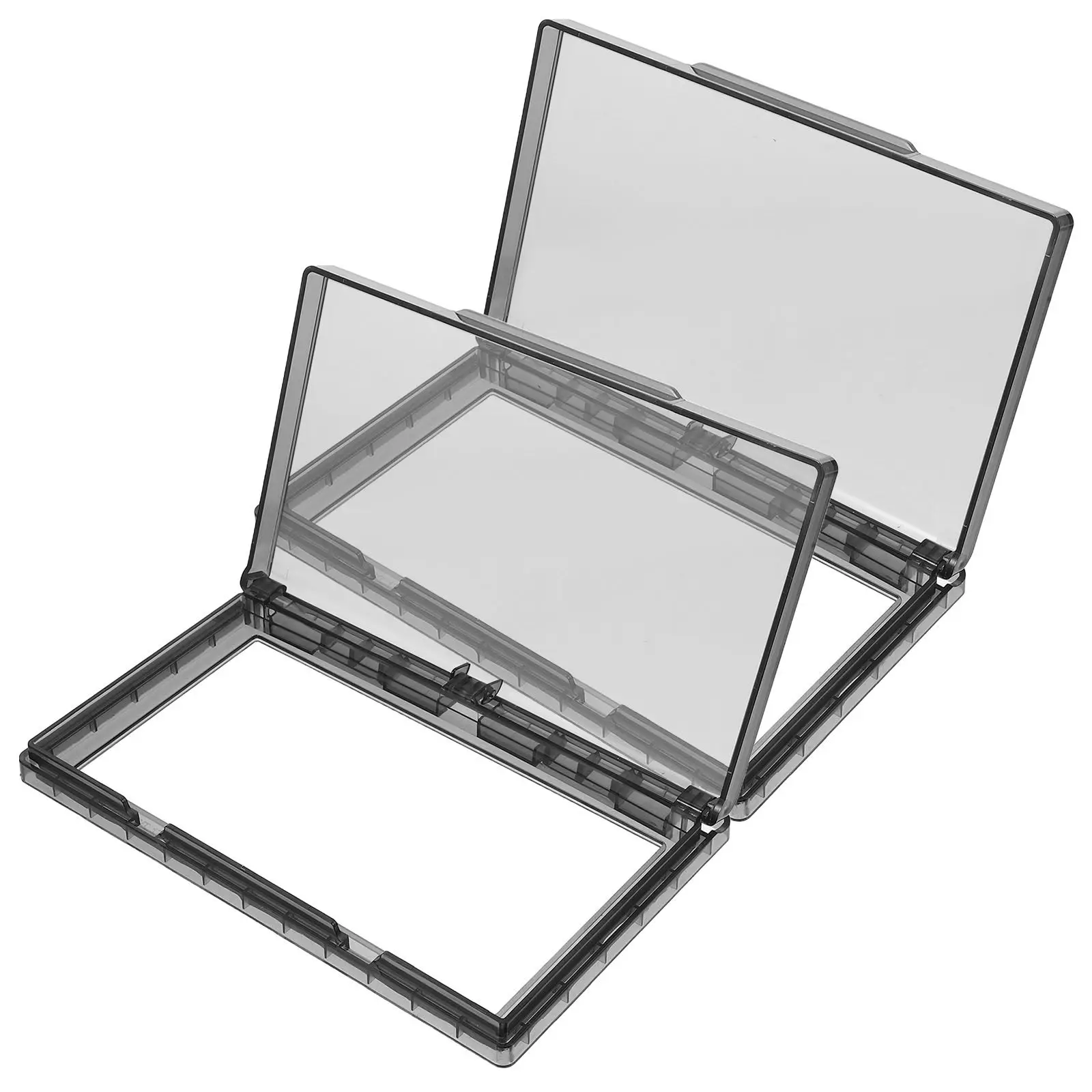 

2 шт. тонких прозрачных водонепроницаемых самоклеящихся защитных коробок для выключателей и розеток, для ванной комнаты и влажных помещений