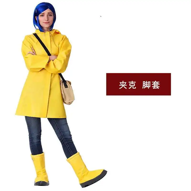 Детский костюм Caroline Ghost Mama Mother Coraline для девочек, униформа для косплея, карнавальная одежда для Хэллоуина, платье, подарок на день рождения