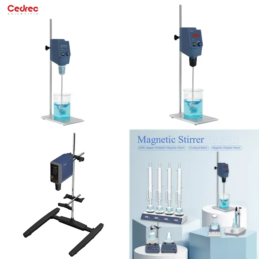 

High Precision Laboratory Overhead Electric Agitator Mixer with Adjustable Speed Motor Overhead Stirrer Laboratory
