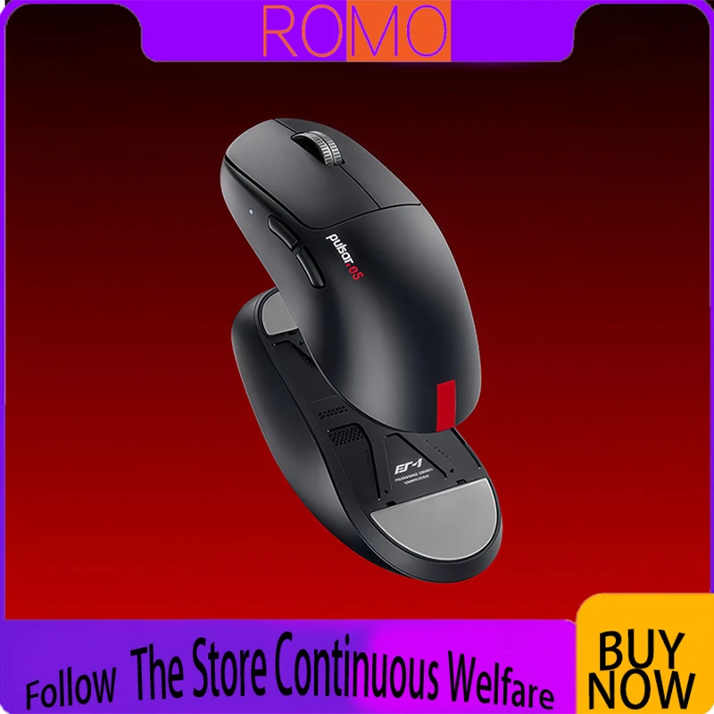 

Pulsar Es Fs-1 Vaxee Co Branded Wireless Gaming Mouse Xs-1 Sensor 8khz Return Rate Gaming Pc Accessories For Esports Mice Gifts