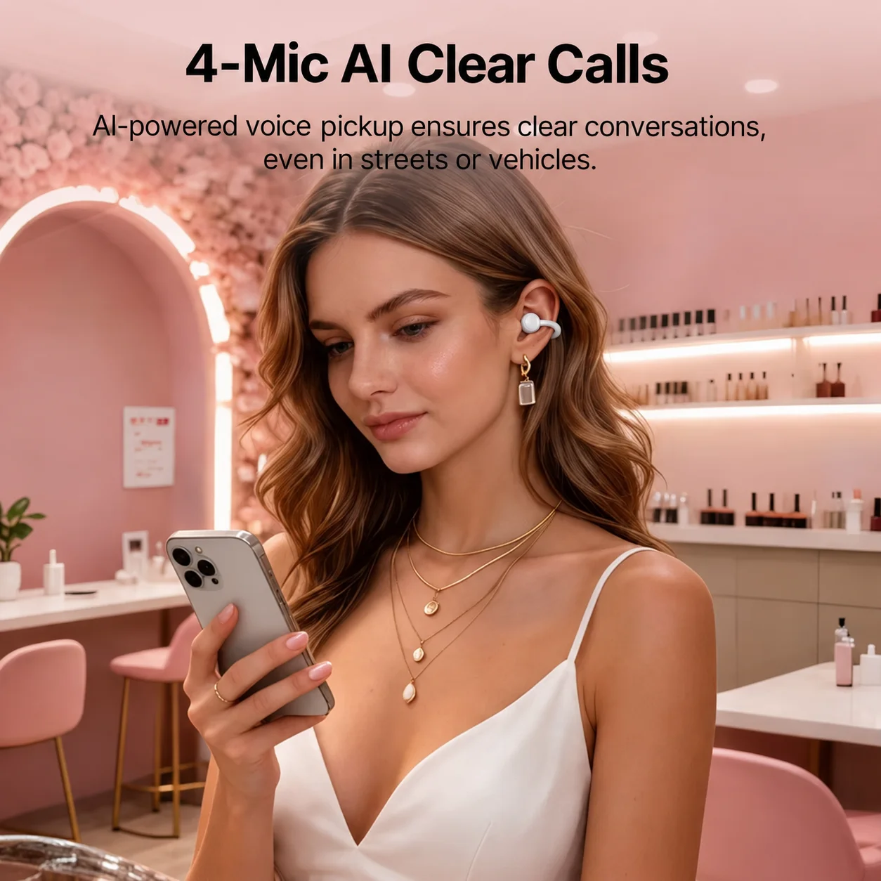 M11 Clip-Ear Open Earphone 144 - Audio Music Google ulasan dan harga