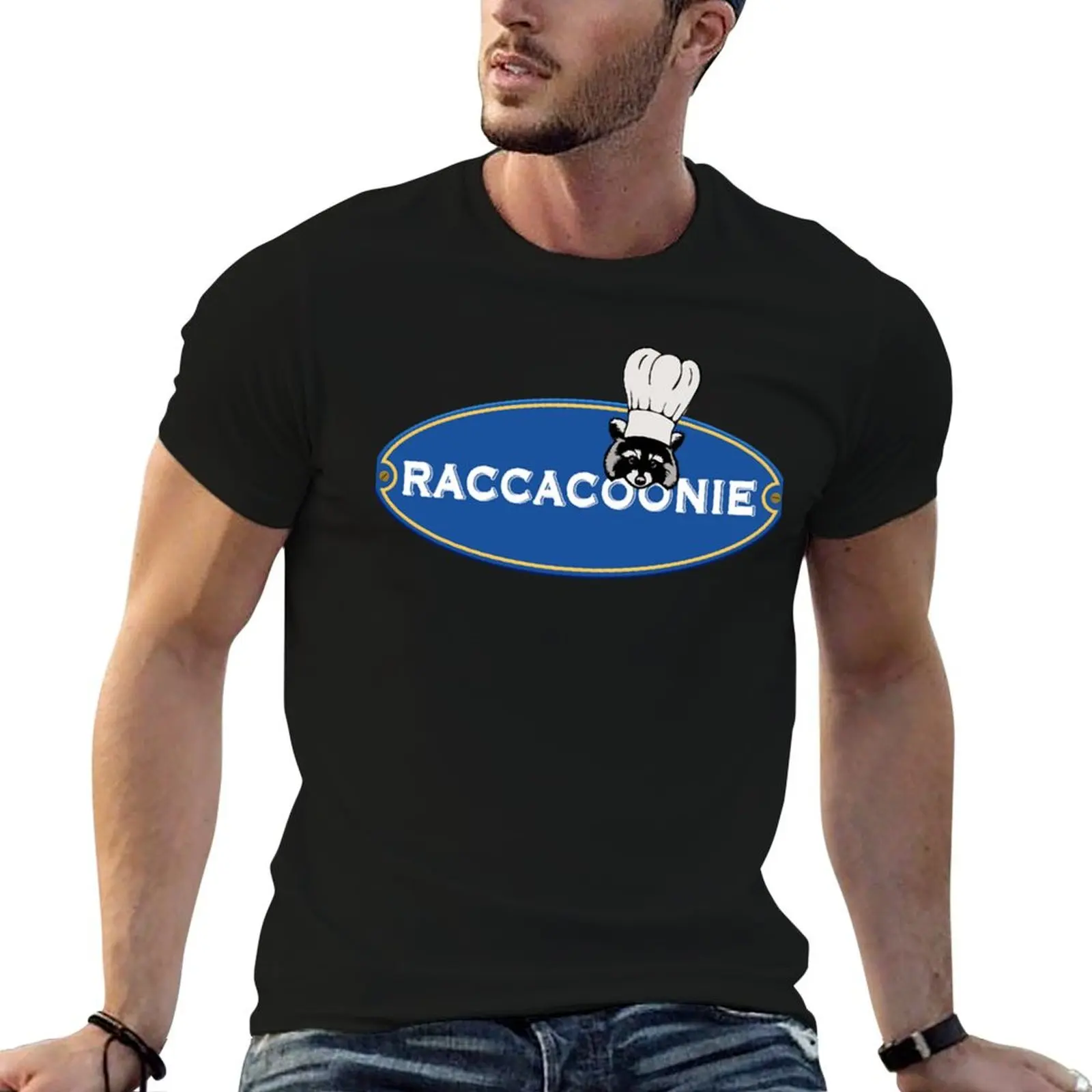 Raccacoonie T-Shirt rapper graphic tees summer top mens graphic t-shirts