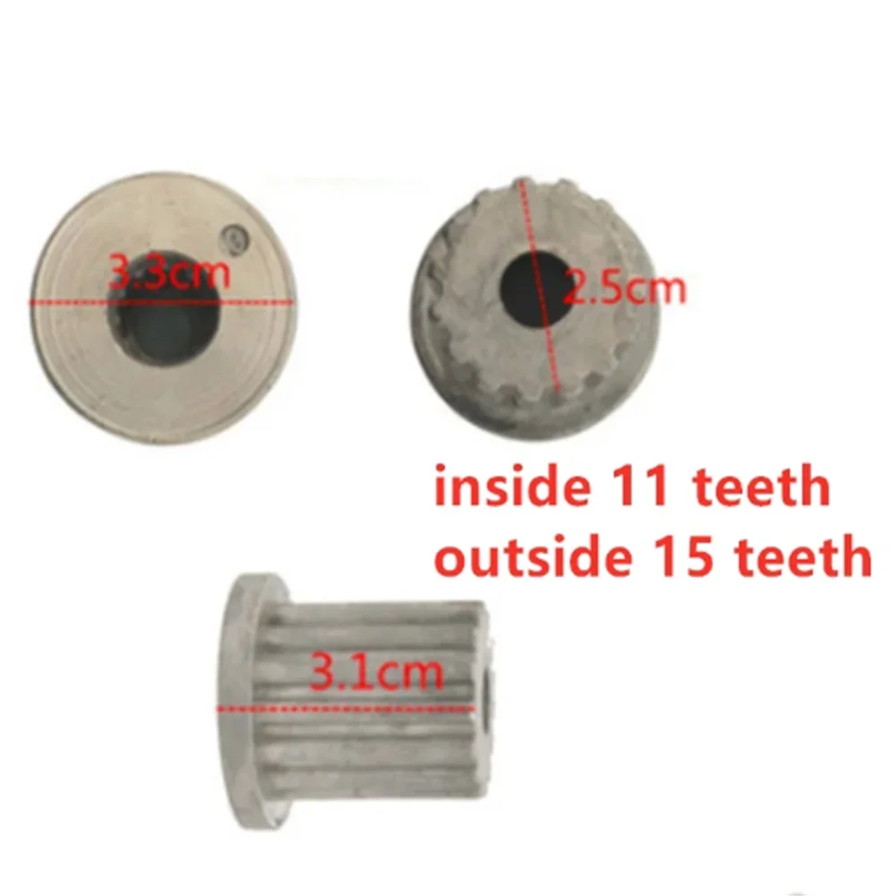 Внутренние 11 зубьев снаружи 15 зубьев Нагрузочное колесо Сердечник пульсатора для стиральной машины LG 1 шт.