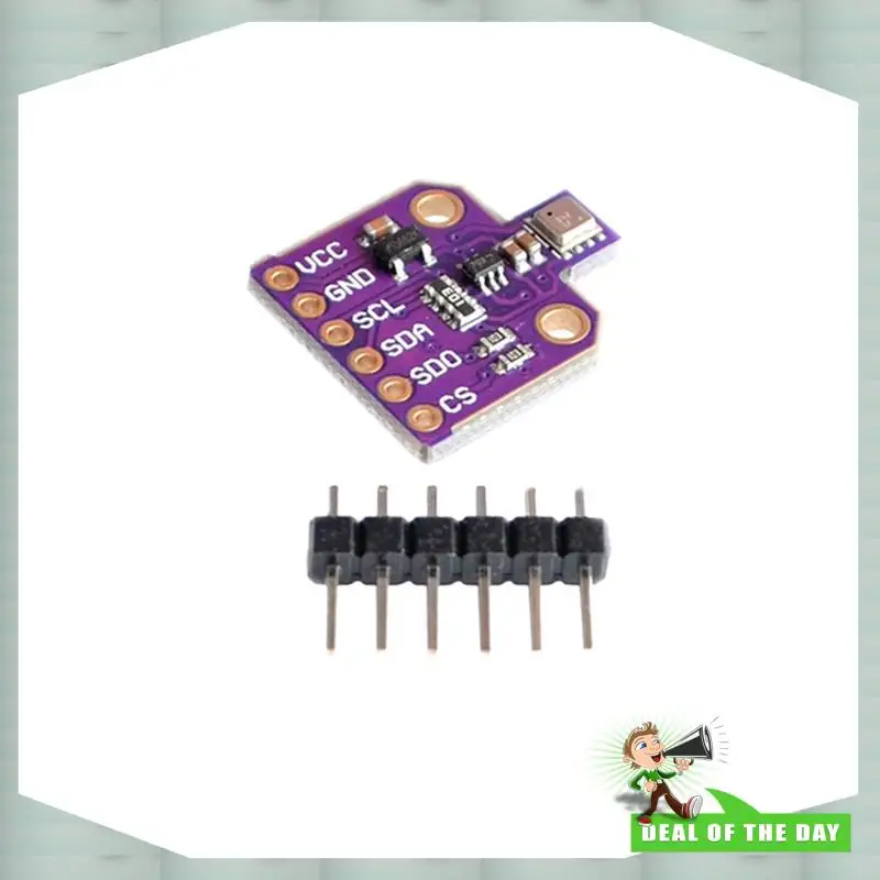 

24-часовая доставка, 2 шт., BME680, цифровой датчик температуры и влажности, давления CJMCU-680, макетная плата модуля высотной высоты