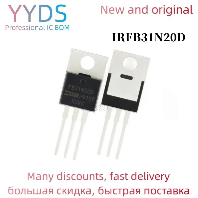 10PCS IRFB31N20D TO220 IRFB31N20 a-220 FB31N20D B31N20D IRFB31N20DPBF IRFB31N20 IC