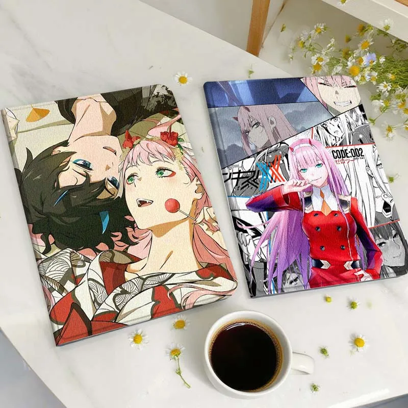 

D-DARLINGS in the F-FRANXXS Tablet Case For Samsung Galaxy Tab A A7 A8 A9 A11 S6 S11 Lite Plus 10.1 10.4 10.5 Inch