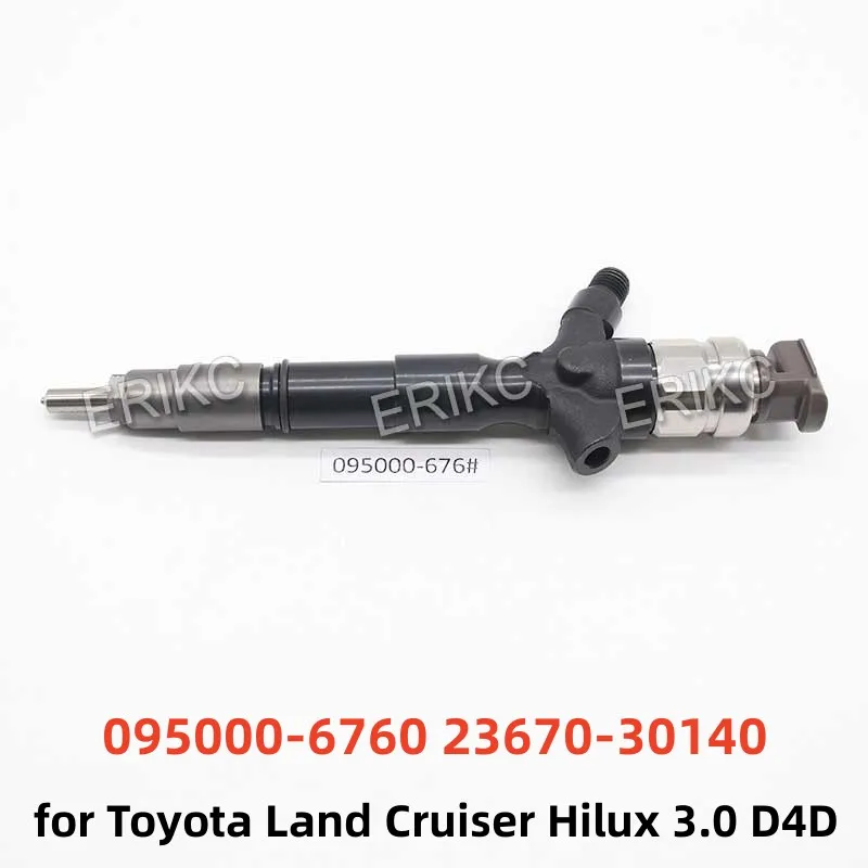 

095000 6760 Common Rail Fuel Injector Nozzle 095000-6760 23670-30140 for Toyota Land Cruiser Hilux 3.0 D4D