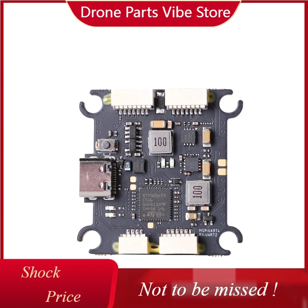 

DP T-MOTOR Pacer G4 Alpha HD/Analog FC High Definition Analog Dual Version Flight Controller 3~6S STM32G473 30.5x30.5 for FPV Dr