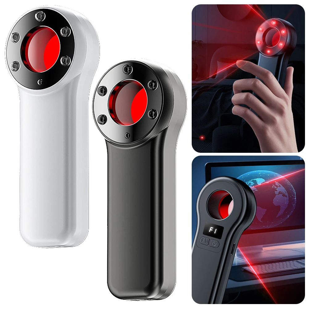 

Hiddens Camera Detector Anti-Surveillance Infrared Finder Signal Detection Camera Scanner Multi-Mode Scanning Protect Privacy