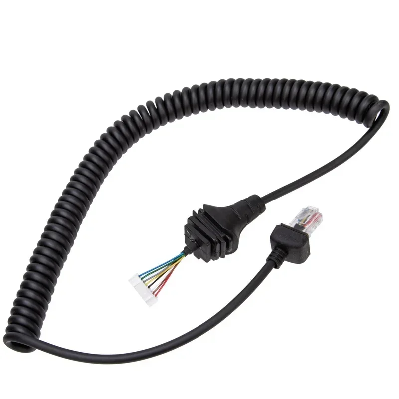 

Replacement 8 Pin HM-152 Mic Handheld Ridao Speaker Mic Microphone PU Cable For ICOM IC-2820H IC2825E IC2200 IC3600 F221 F520