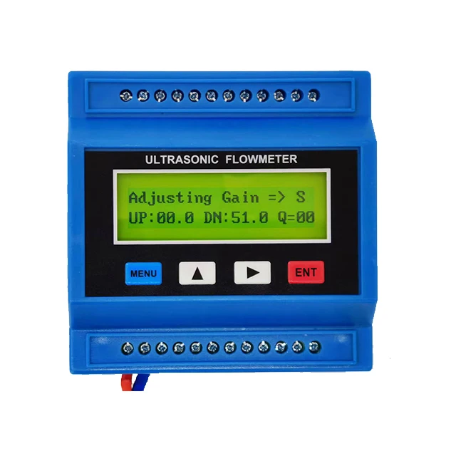 TUF-2000M DN15-DN6000 Ultrasonic Water Flow Meter DC24V High Range Genre of Flow Meters