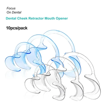 10 個歯科歯ホワイトニング C 形状口腔内頬リップオープナー矯正歯口オープナー