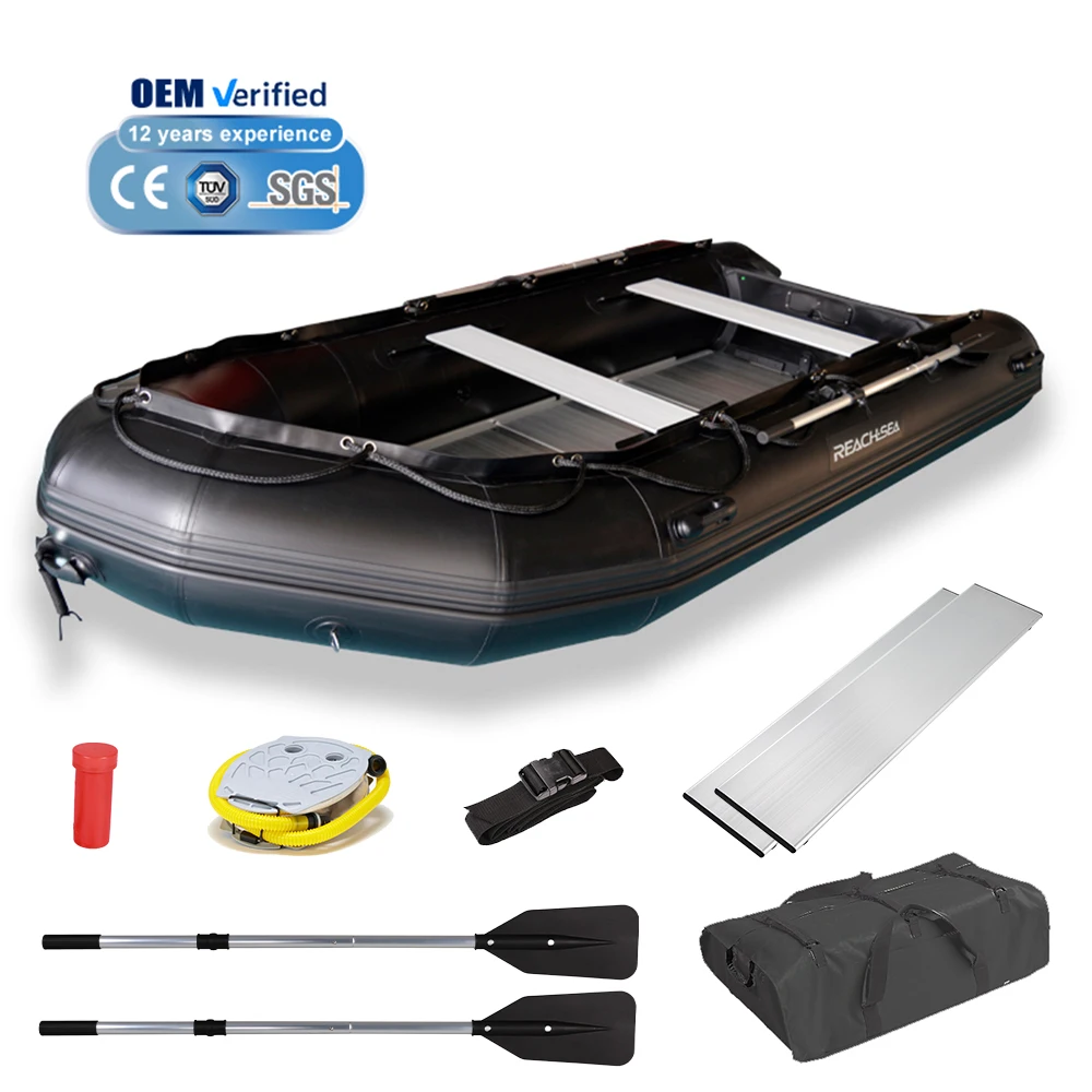 CE في الهواء الطلق المفضلة هيبالون زورق نفخ PVC قارب التجديف قوارب قابلة للنفخ #4