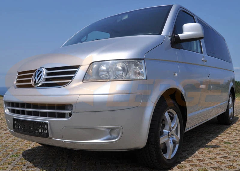 For Volkswagen VW Multivan Transporter Caravelle T5 Excellent Ultra Bright CCFL Angel Eyes Halo Rings Light Car Accessories