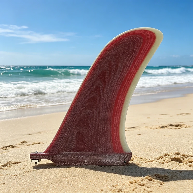 upsurf-surfboard-fin-9-1025-inch-single-fin-red-color-fin-longboard-fins-padleboard-accessories