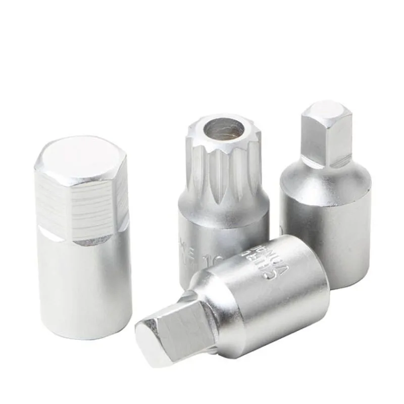 Imagem -02 - Chave Soquete para Auto Reparação Gearbox Parafuso Car Repair Tool Cais de Óleo Dreno Plug Drive Transmissão M16 H17 s8 S10 8
