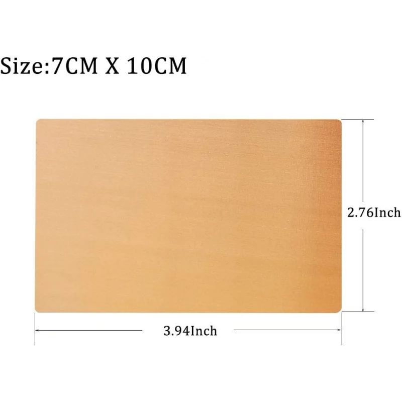 15Pcs FR4 Copper Clad Blank PCB,100 x 70 x 1.5mm Copper Clad PCB Laminate Circuit Prototype Board