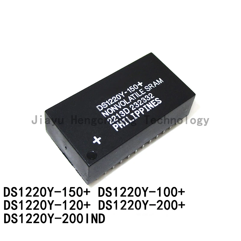 5PCS DS1220Y-100+DS1220Y-120 DS1220Y-150+DS1220Y-200IND DIP-24 16KB NVSRAM Memory Chip