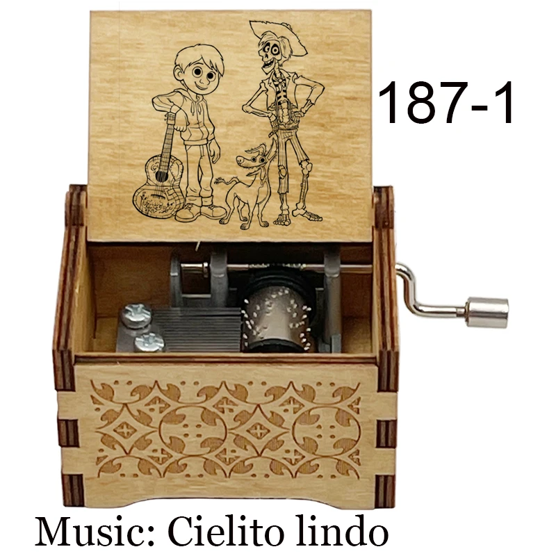 Cielito lindo caja de música de mano, canción folclórica mexicana para amigos, regalo de cumpleaños y Navidad para niños