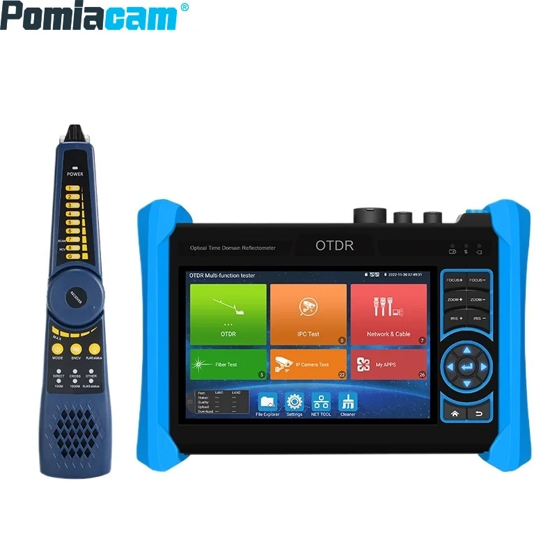 

MT-6800 5.4-Inch Handheld OTDR & 8K H.265 CCTV Tester with IP, OPM, VFL, and Fiber Cable Testing