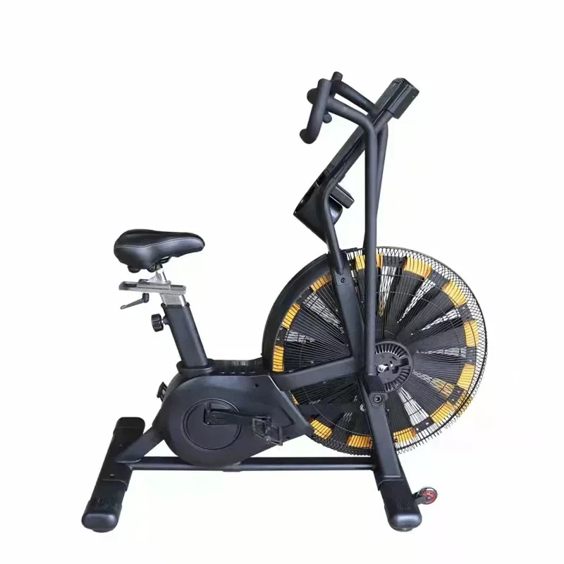 

Air bike aerobic exercise indoor cycling fitness elliptical bike