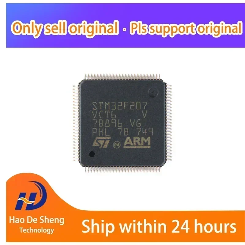 

10PCS/LOT STM32F207VCT6 LQFP-100 New Original In stock