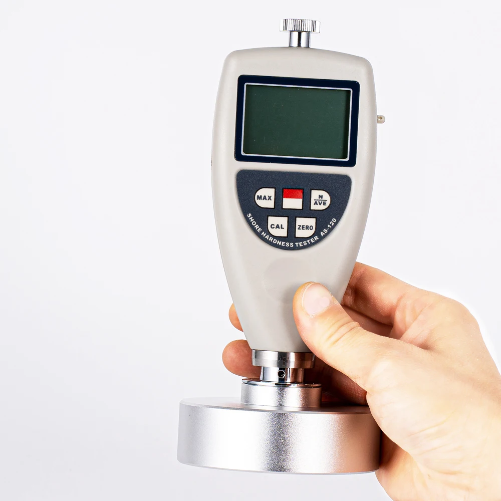 AS-120F Por Digital Display Sponge Hardness Tester 0-100HF Hardness Testing Instrument for Rubber Foam Silicone Plastic