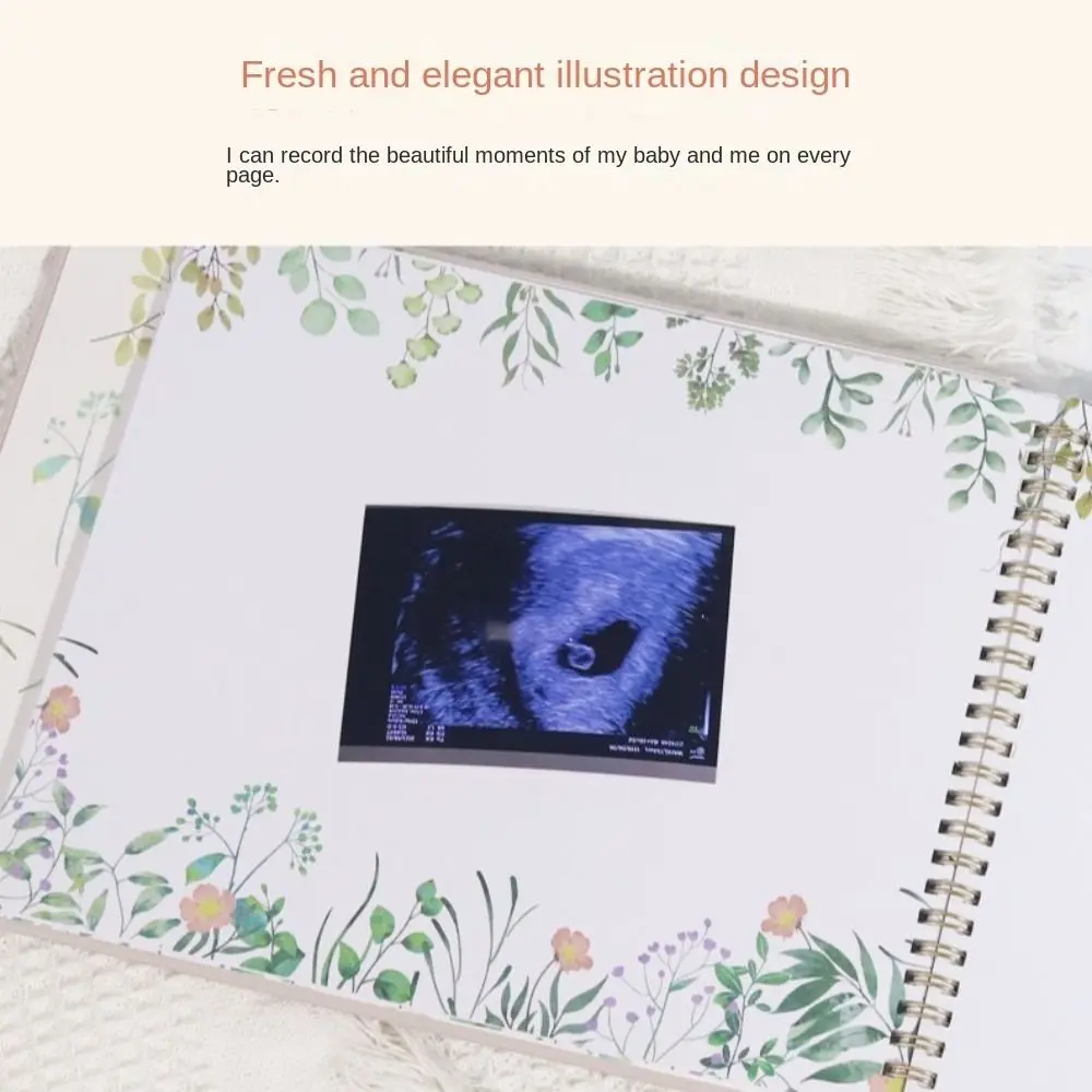 A4 Pregnancy Journey Memory Books Perfect Planner Photo Collection Pregnancy Examination Records Schedule Notepad