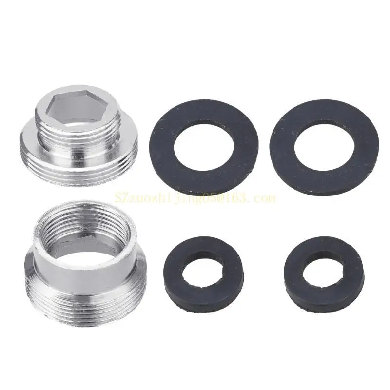 

2PCS Adapter Adapters Tap Aerator Connector Замена кухонного разъема