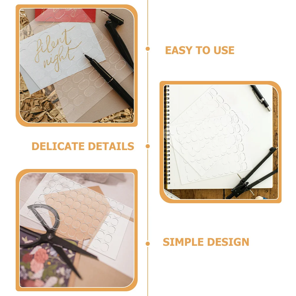 

240Pcs Double Sided Adhesive Pads Strong Mounting Tape Removable Clear Dots for Party Craft Decorations Posters Photos