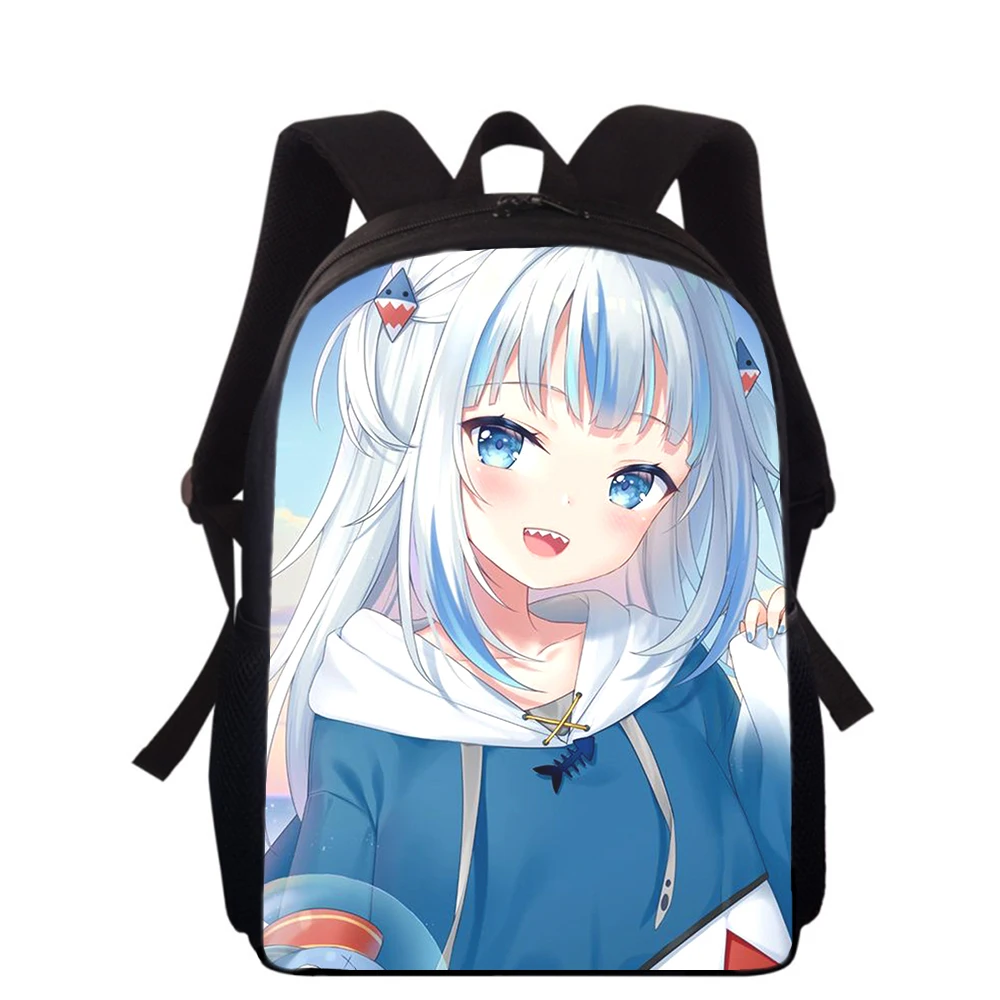 

Gawr Gura hololive girl 16" 3D Print Kids Backpack Primary School Bags for Boys Girls Back Pack Students School Book Bags