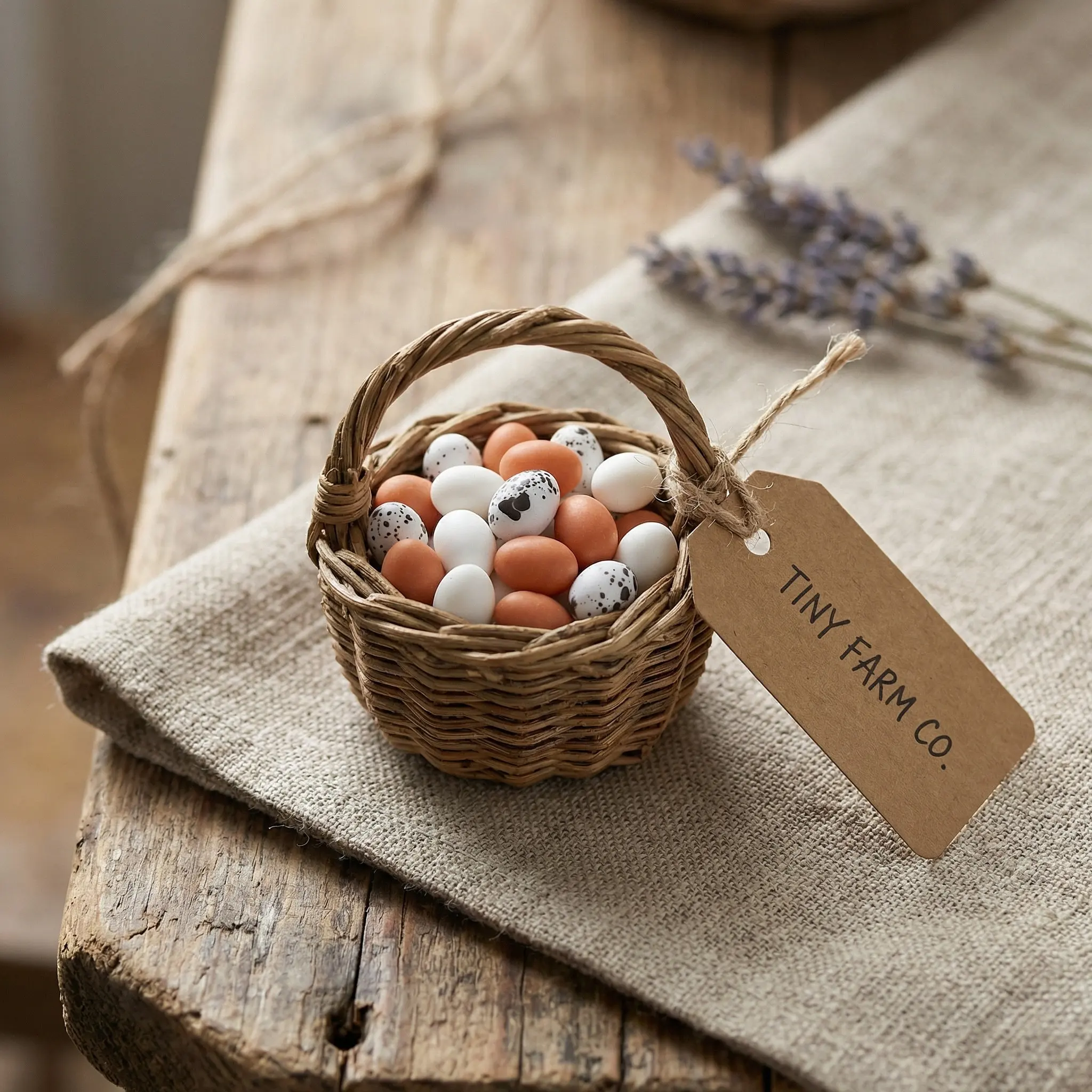 30Pcs Miniature Resin Easter Eggs Realistic Small Decor Micro Landscape Ornaments DIY Crafts Home Decoration Pieces