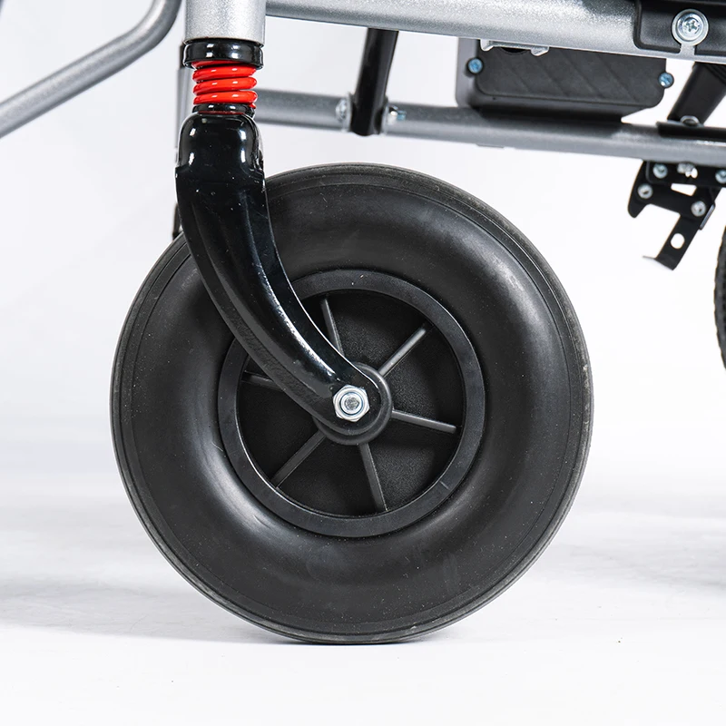 كرسي متحرك كهربائي خفيف الوزن قابل للطي للبيع بالجملة كرسي متحرك كهربائي لكبار السن والمعاقين والمعاقين