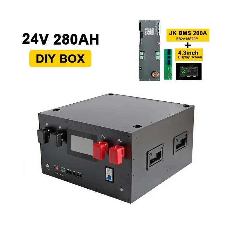 Lifepo4 Battery Case 24v Diy Kit Empty Battery Case Lifepo4 8 Battery Lifepo4 24v 314Ah Diy Case Jk Bms V19