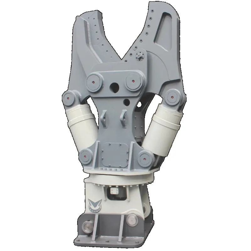 Excavator Hydraulic Shear Multi Size Demolition Cutter Scrap Steel Cutting Construction Works Custom Adaptable Mounting System