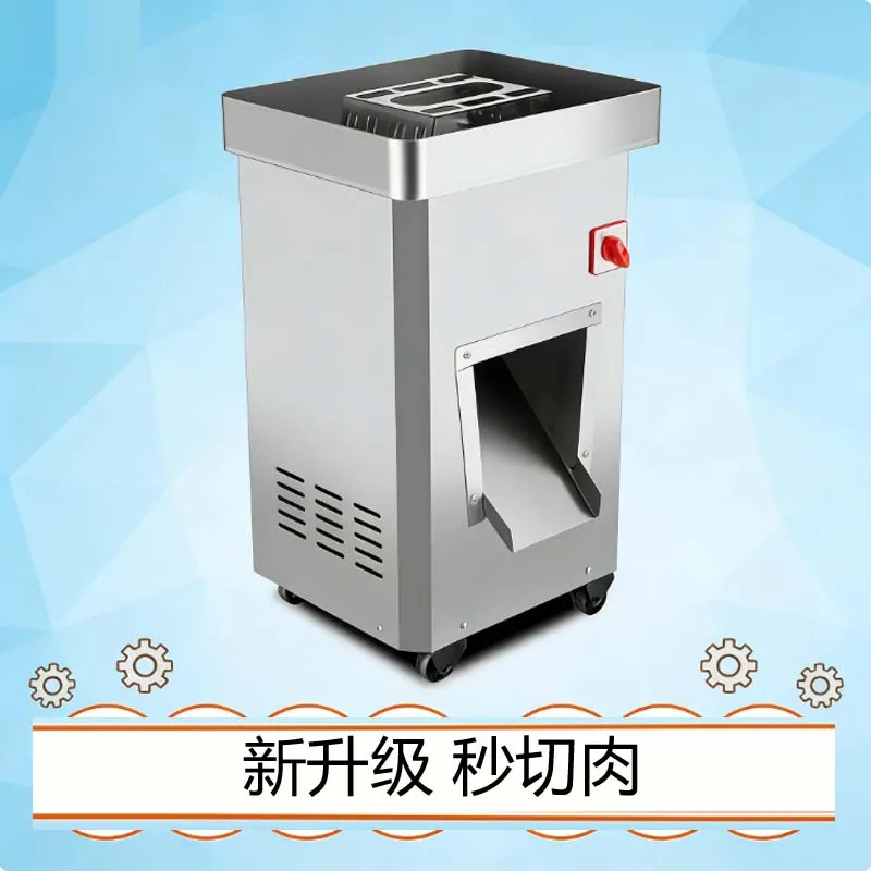 Cortadora de carne Vertical eléctrica para pollo, pescado, vegetal, ajo, Chile, pimienta, trituradora