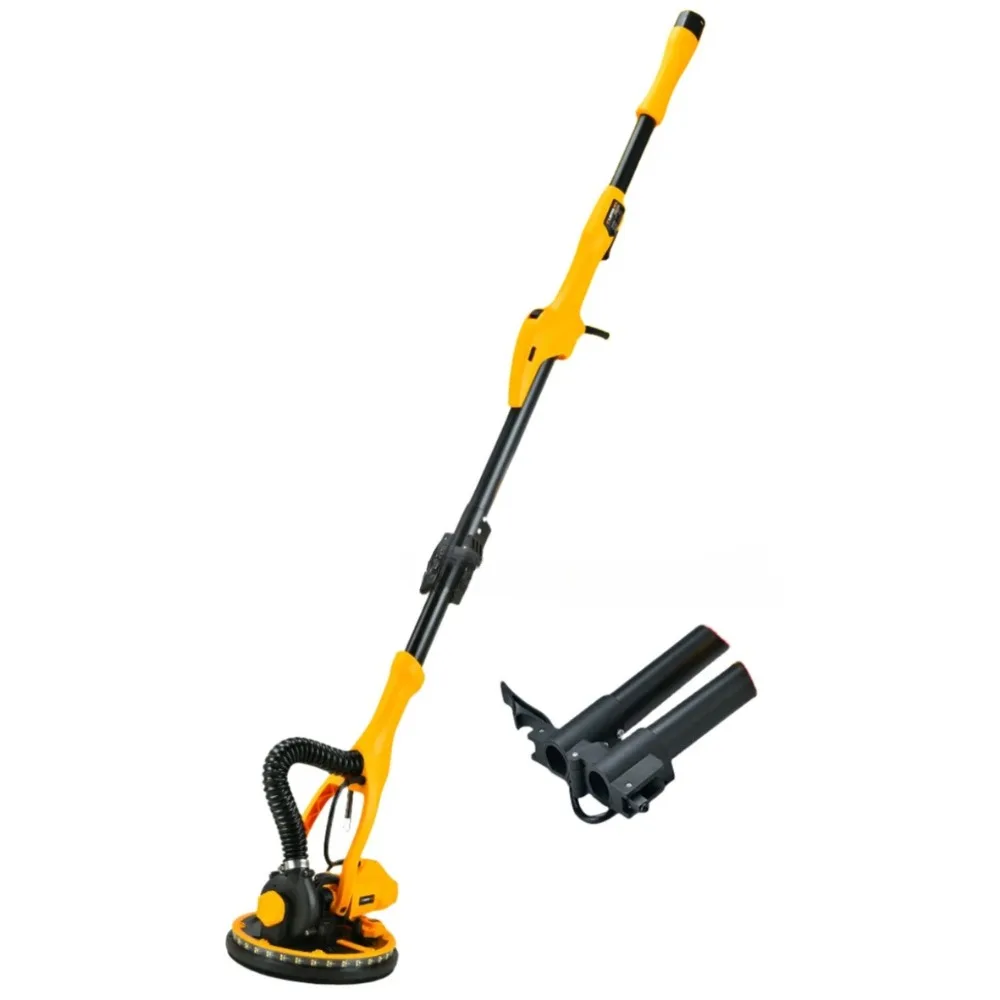 Brushless collapsible wall sander long pole sandpaper machine sand skin machine polishing tool wall