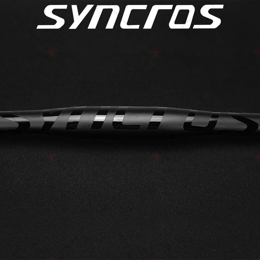 Syncros Custom Matte Full Carbon Fiber Mountain/BMX Bike Handlebar Flat/Rise/9 Degree Carbon MTB Bicycle Parts