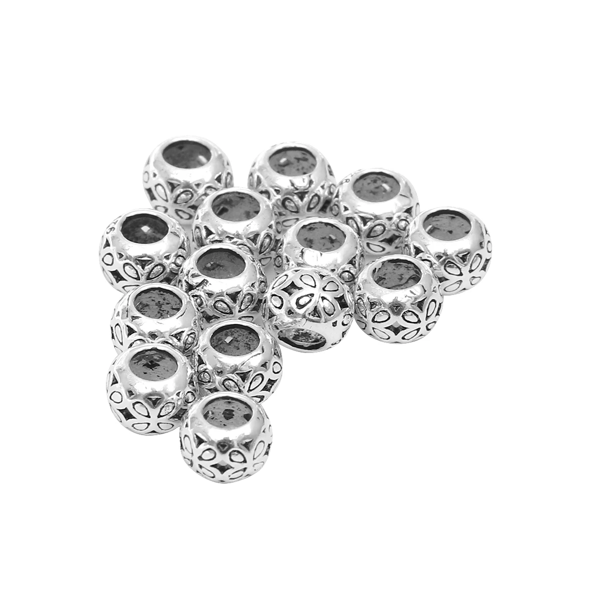 

14 Pcs Large Jewelry Making Small Jewellery Supplies Beads Material Spacer Loose