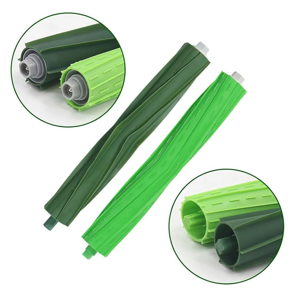 Популярные запасные части, совместимые с роботом-пылесосом IRobot Roomba Combo J7+/Plus J9+, резиновая щетка с несколькими поверхностями