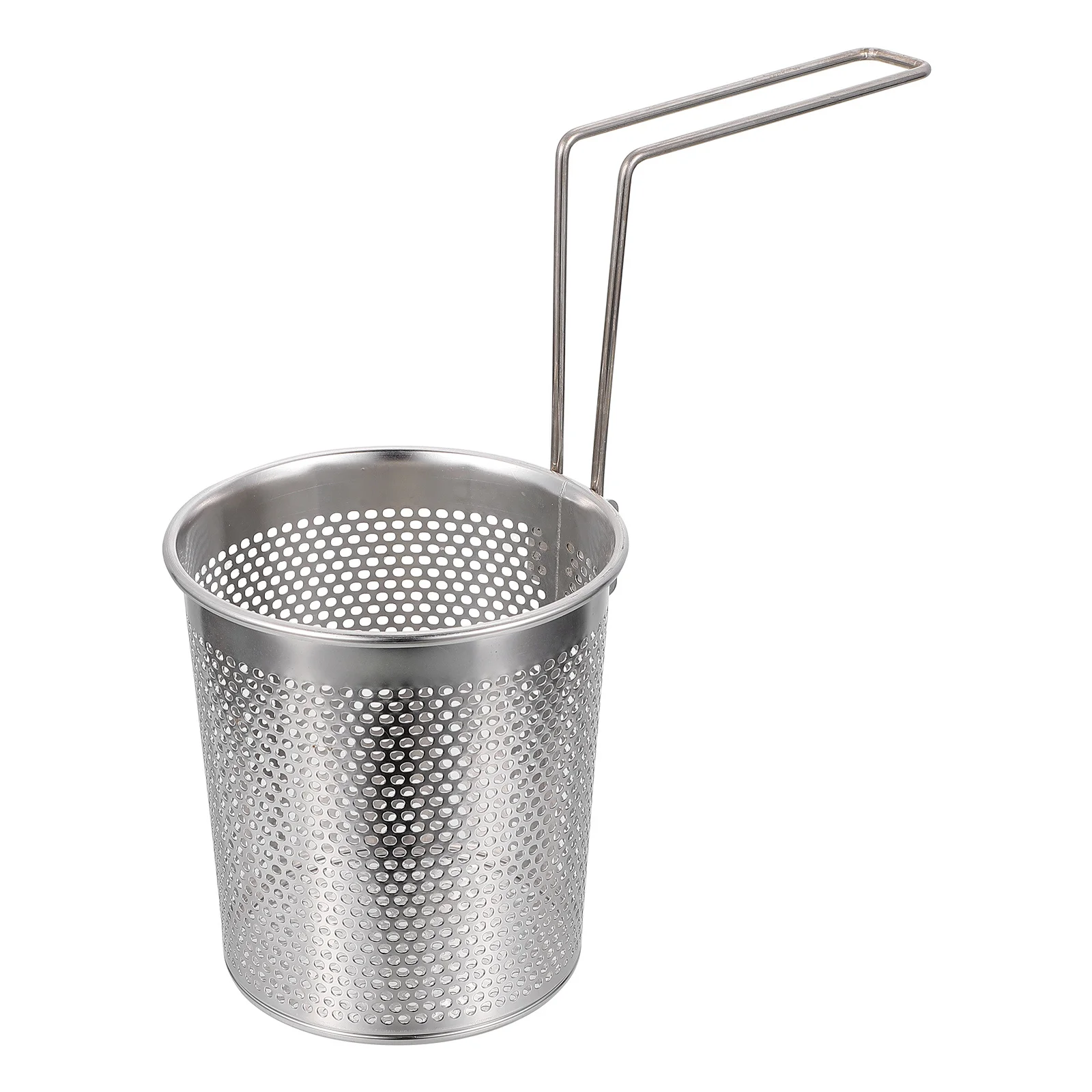 

Household Stainless Steel Noodle Sifter with Handle Easy Operate Kitchen Straining Basket Food Water Filtering Tool Safe
