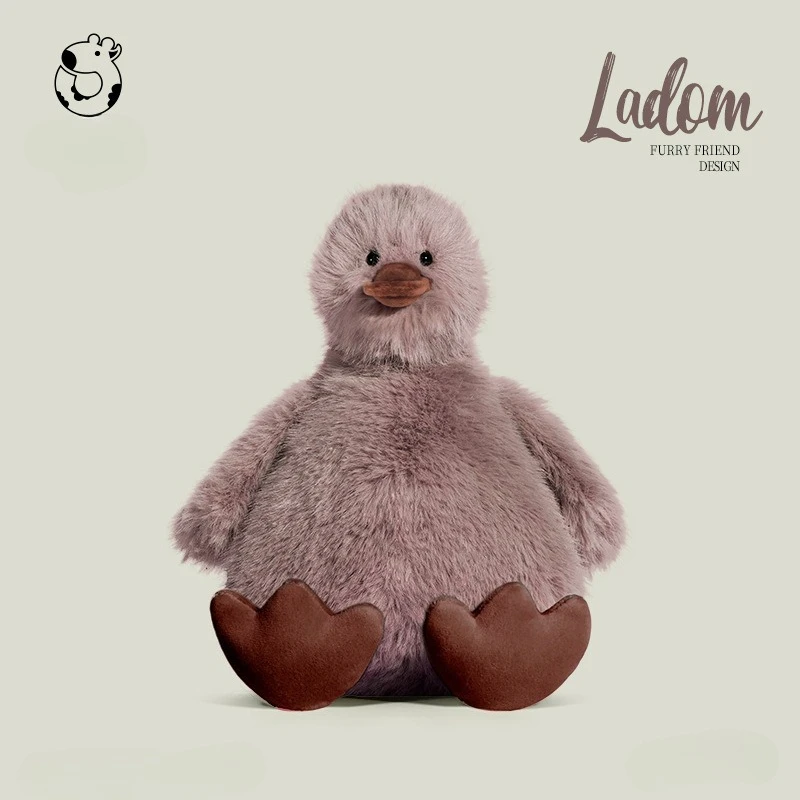 

Оригинальная плюшевая игрушка Ladom Duck, милая кукла Kawai, куклы, подушка, аксессуары в стиле аниме, украшение, креативный подарок на день рождения, Рождество