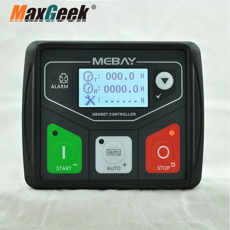 Maxgeek MEBAY DC30D Genset Controller Generator Controller Generator Control Module with 1.8