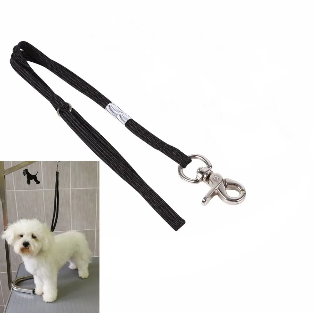 

Adjustable Restraint Rope Harness Animal for Grooming Table Arm Bath Dogs Leash Lock Clip Rope Nylon Rope Noose Loop