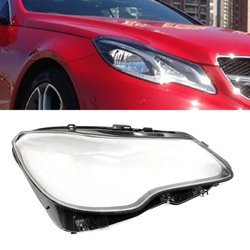 Right Headlight Lens Cover Head Light Lampshade For Mercedes Benz W207 E-Coupe 2014-2016