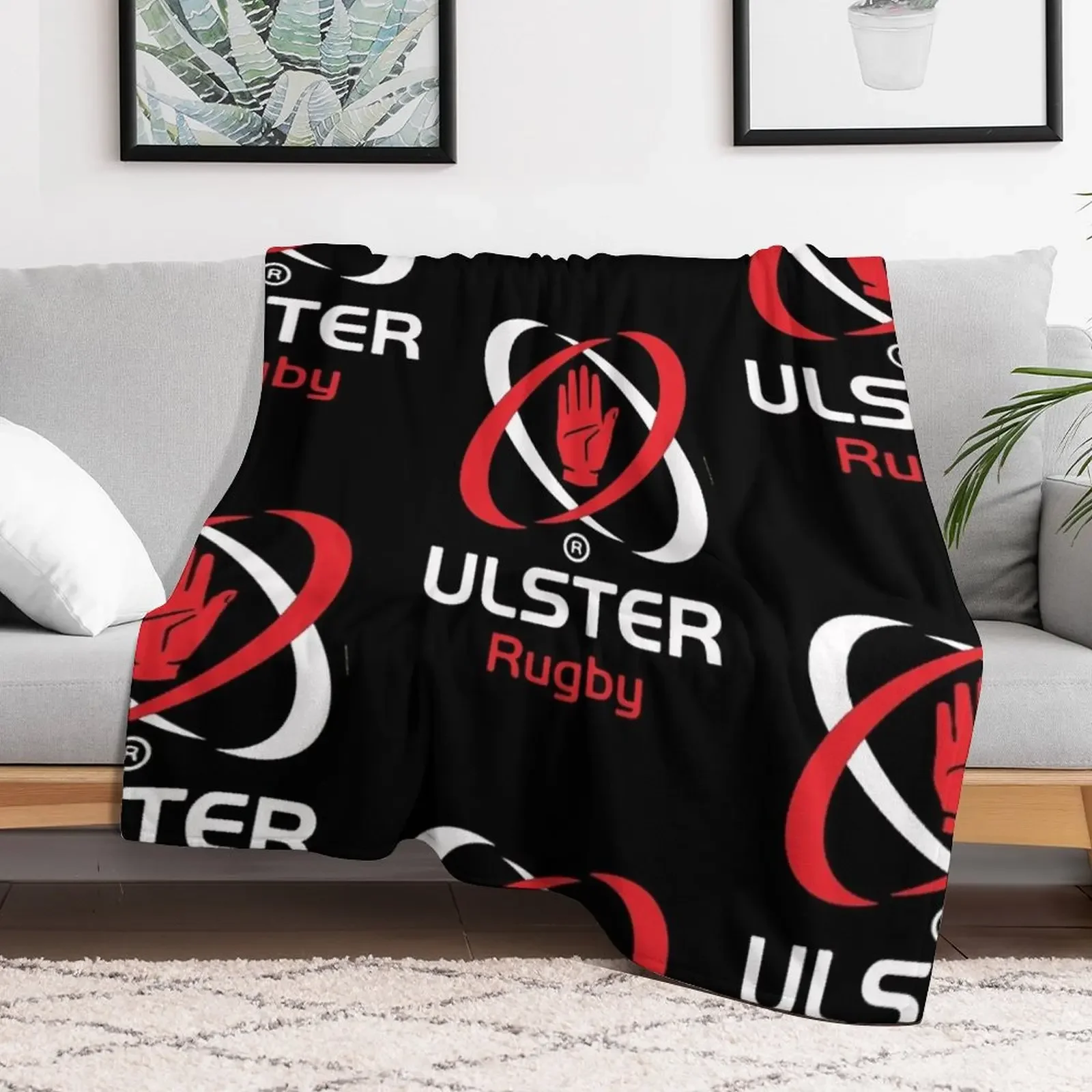 ULSTER RUGBY FANS -IRFU TEAM Throw Blanket For Decorative Sofa Thin Winter beds Blankets