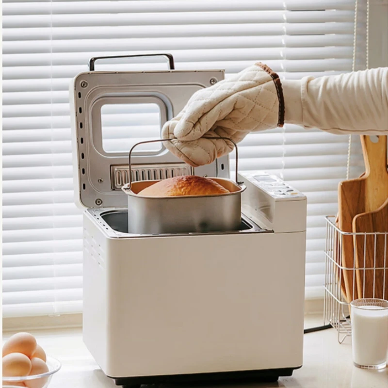 

Хлебопечка Donlim DL-4705 с автоматическим дозатором дрожжей и фруктов, простая в использовании для приготовления домашнего хлеба и выпечки, 220В