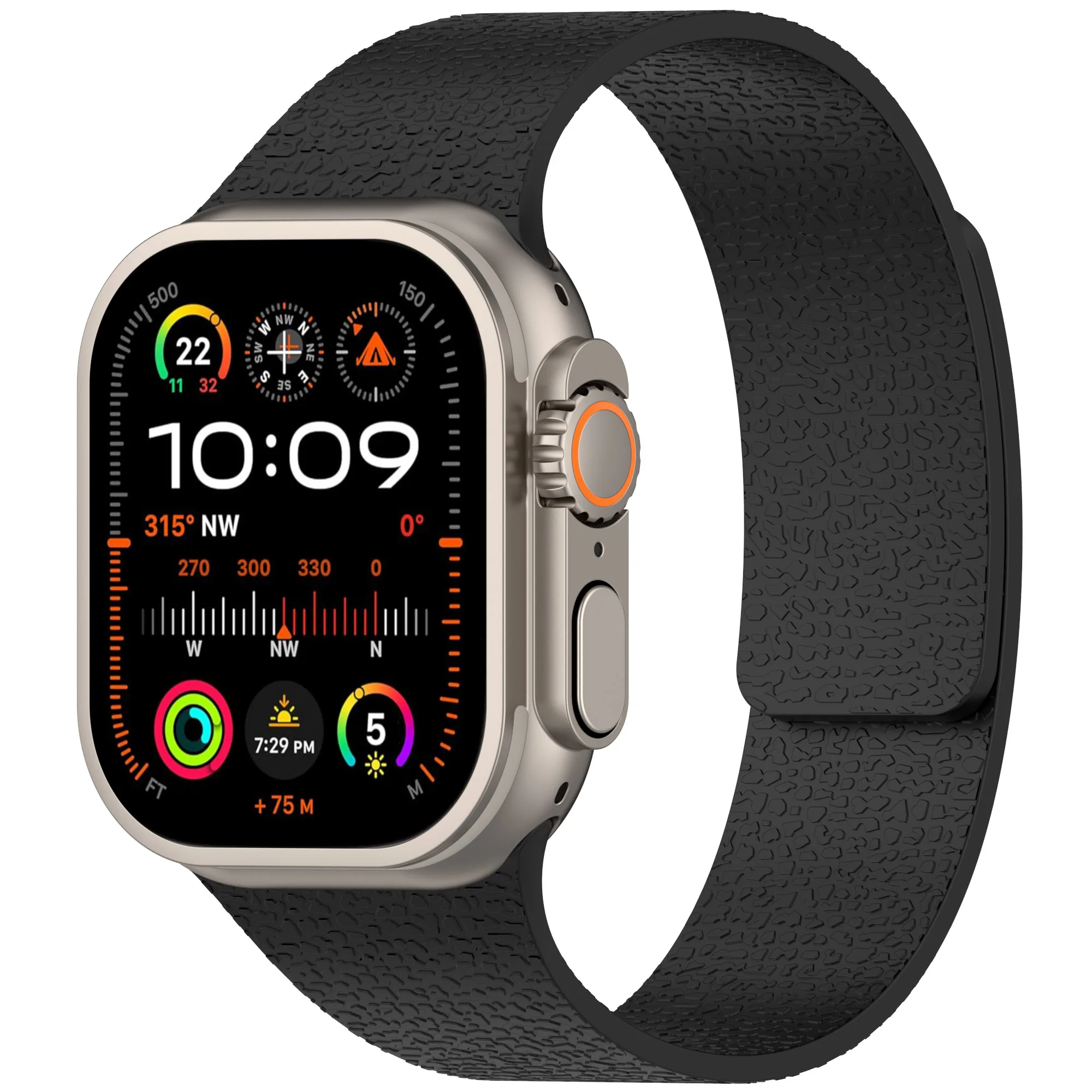 Armband für Apple Watch, 40 mm, 44 mm, 46 mm, 45 mm, 49 mm, magnetisches Silikonarmband, iWatch Series 10, SE, 9, 8, Ultra 2, 3, 4, 11, 12. – Detail 4