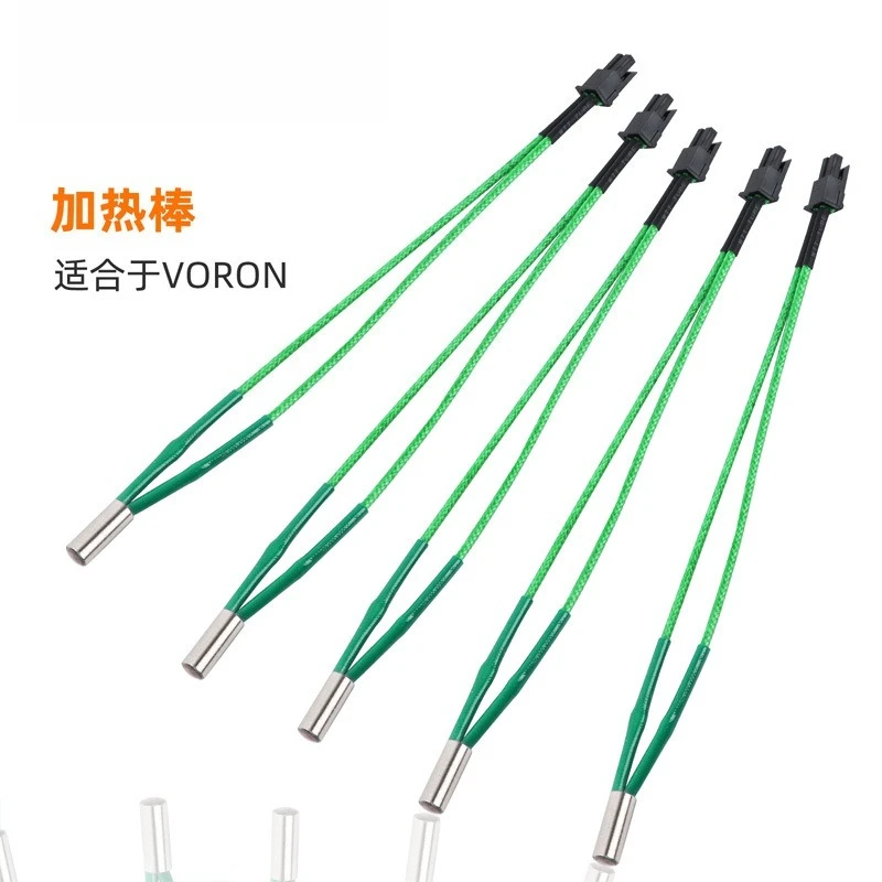 

Нагревательный стержень высокой мощности 24 В 65 Вт, луковая зеленая нагревательная трубка, принтер, горячий цилиндр, модель воона